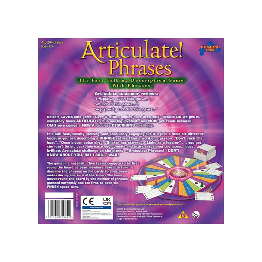 Articulate Phrases Board Game