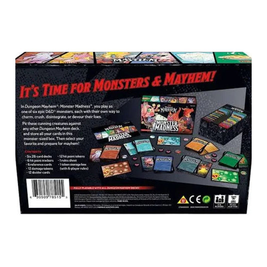 Dungeon Mayhem: Monster Madness Card Game
