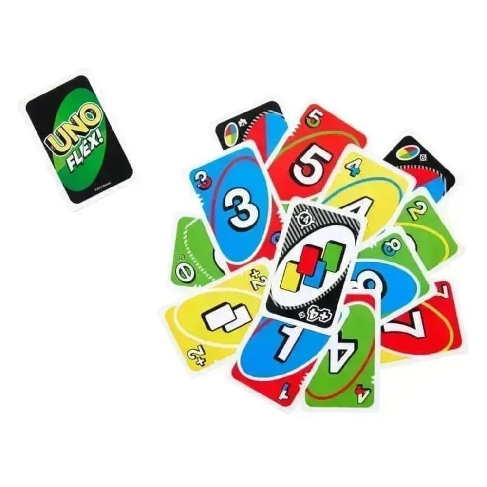 Uno Flex & Uno Teams Card Game Combo