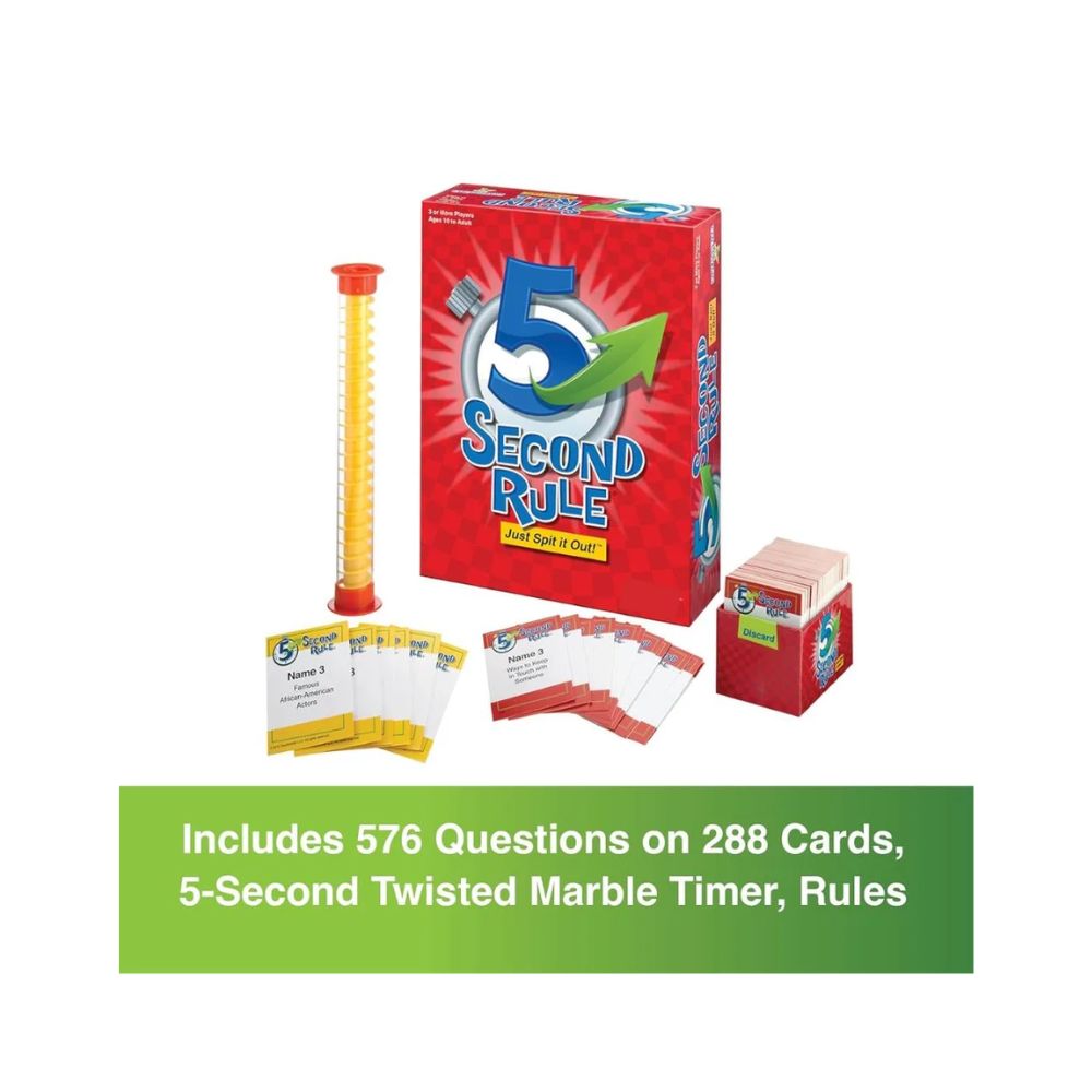 5 Second Rule Board Game