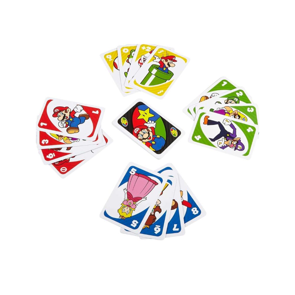 Uno Super Mario Card Game