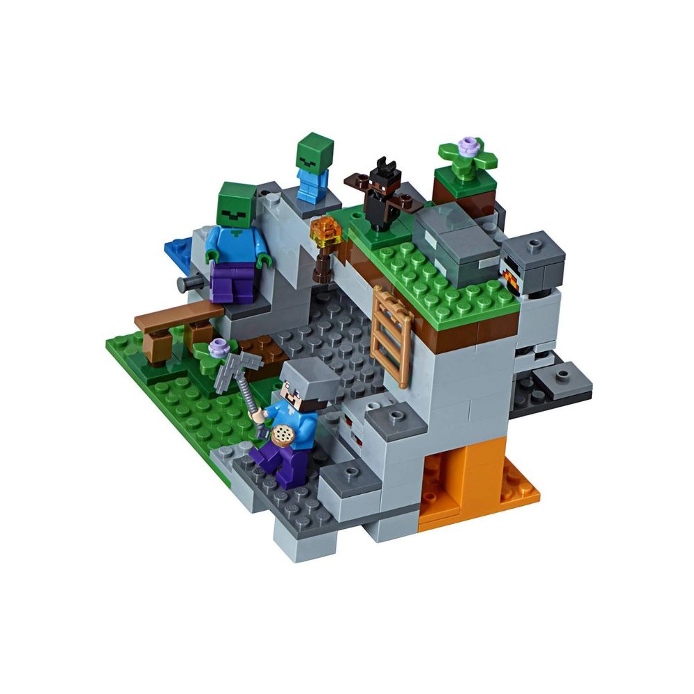 Minecraft Lego The Zombie Cave – Building Blocks Set