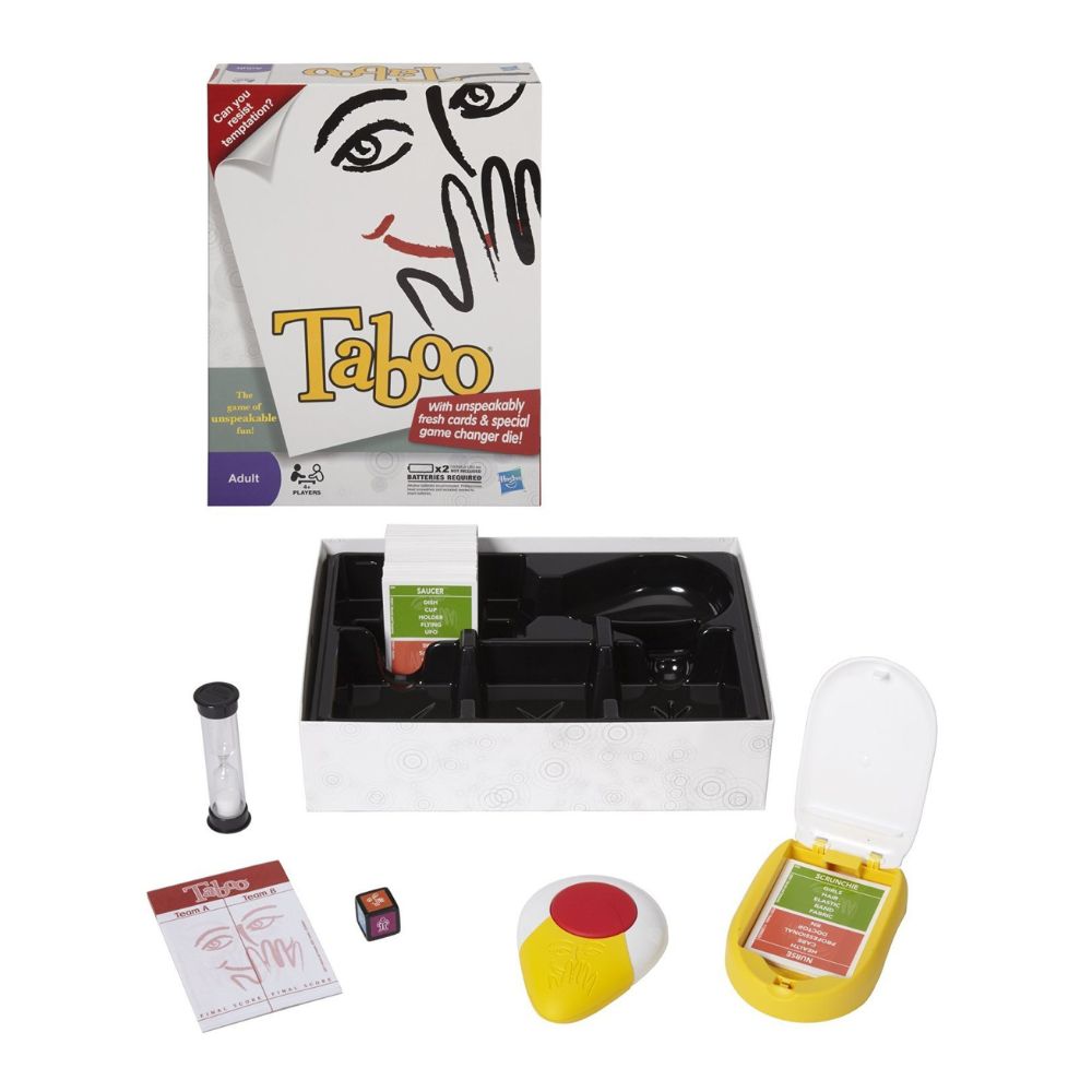 Taboo Board Game (White edition)