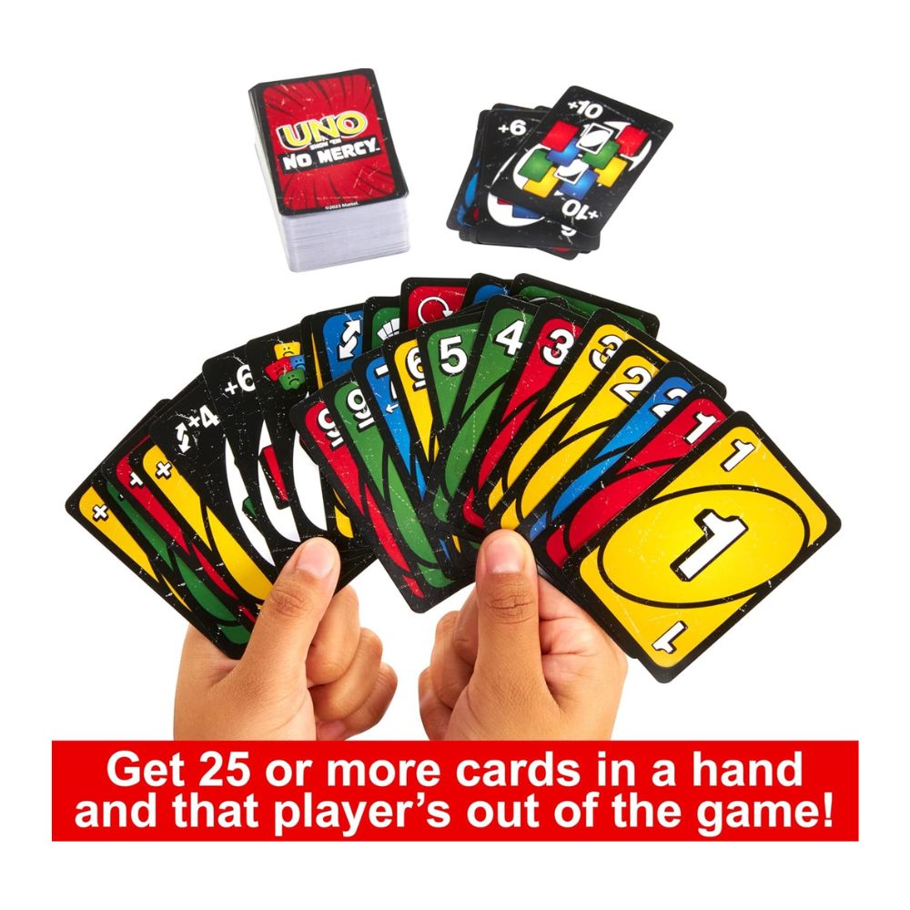 ONO 99 & UNO No Mercy Card Game Combo