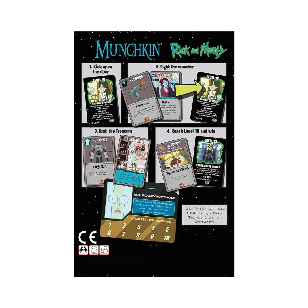 Munchkin Rick and Morty Card Game