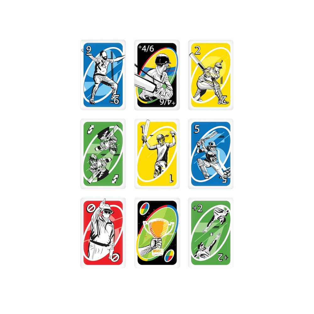 UNO Cricket Card Game
