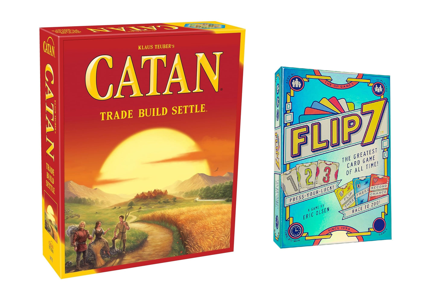 Catan & Flip 7 Combo