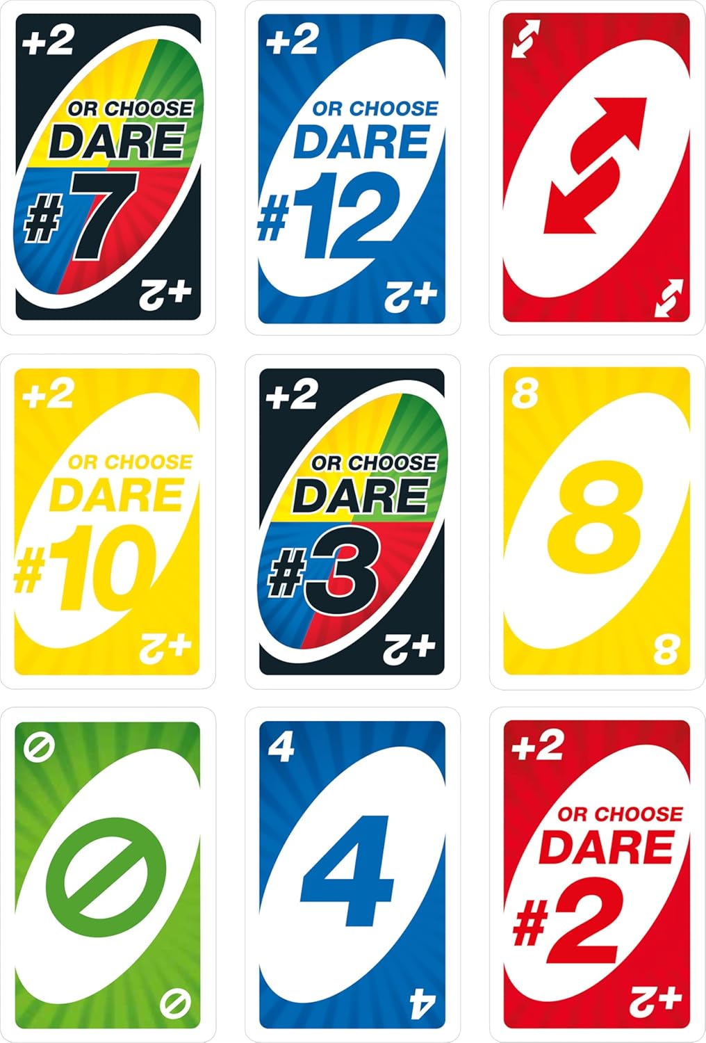 Uno Flex, Teams, All Wild & Dare Party Pack