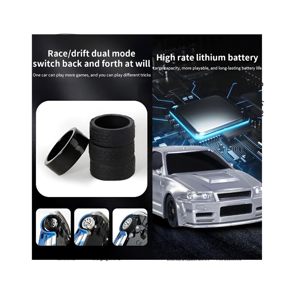 Fast & Furious 1:43 Mini RC Drift Car