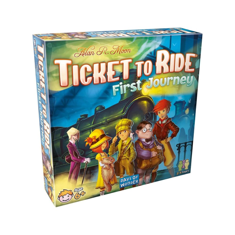 Ticket To Ride first Journey Board Game