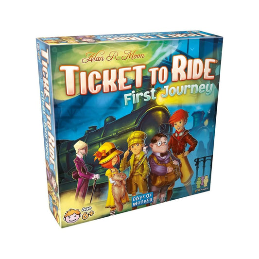 Ticket To Ride first Journey Board Game