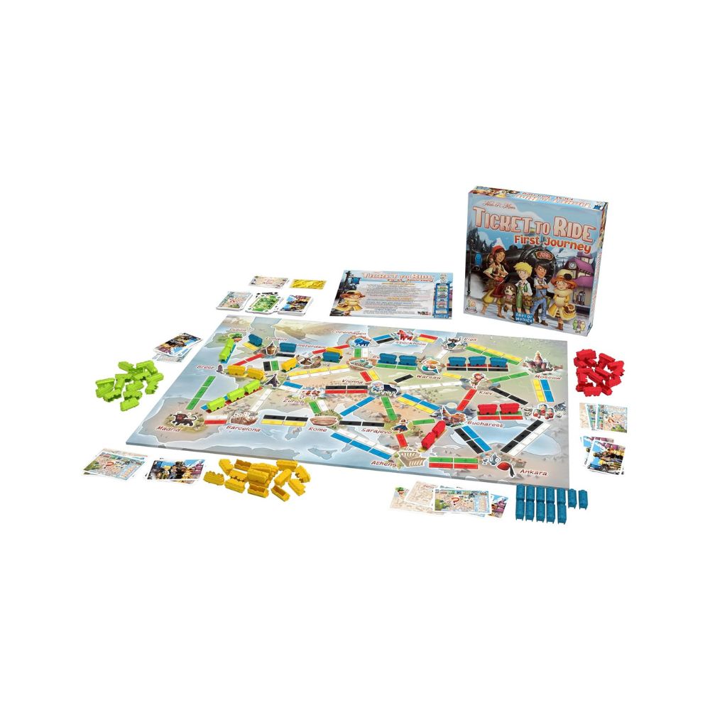 Ticket To Ride First Journey Europe Board game