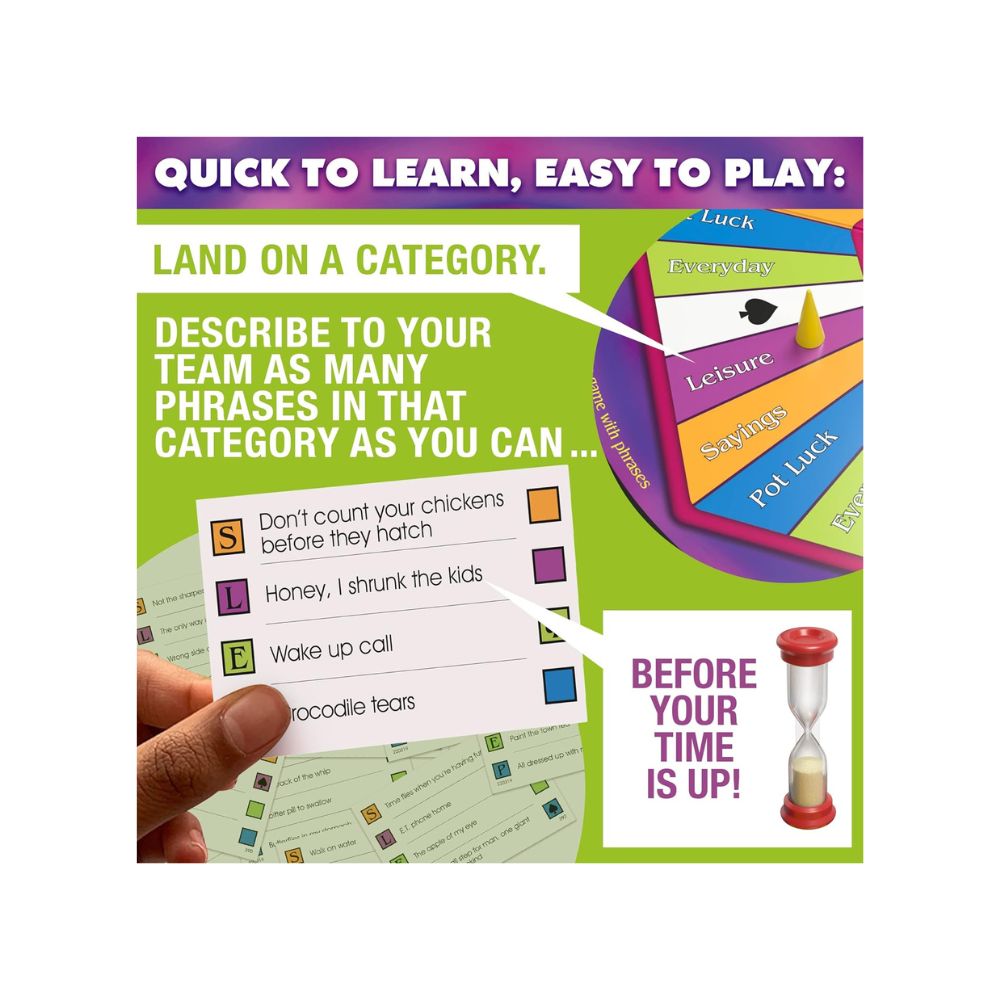 Articulate Phrases Board Game