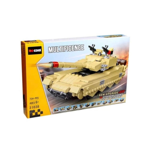 13 in 1 Tank Construction Blocks