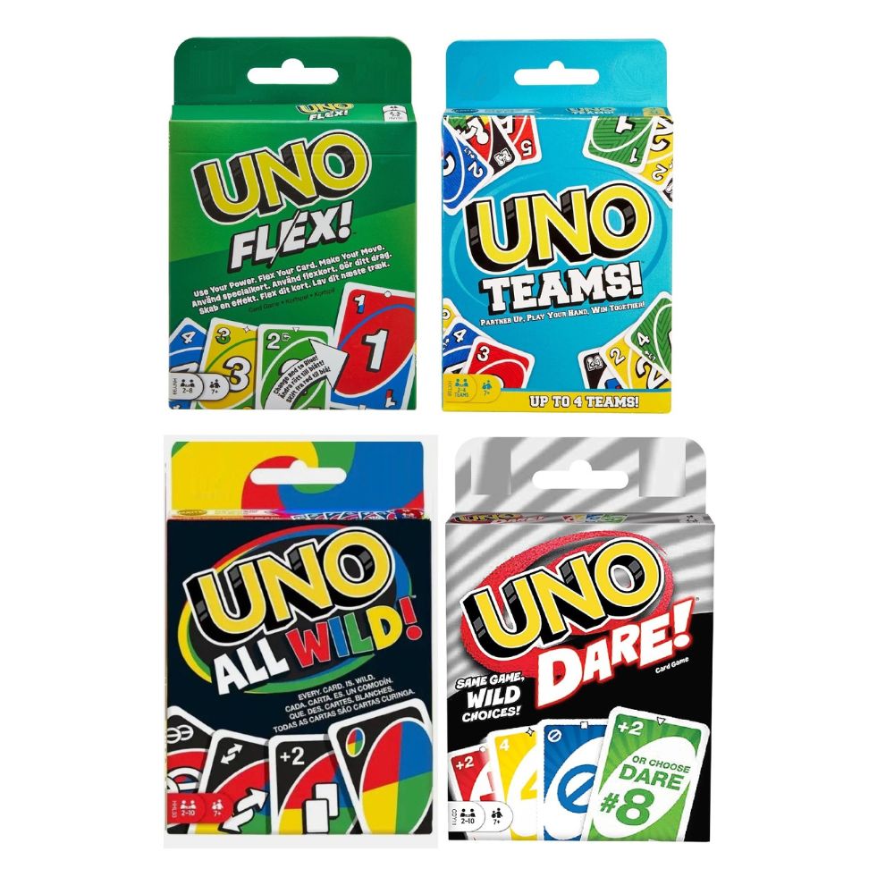 Uno Flex, Teams, All Wild & Dare Party Pack