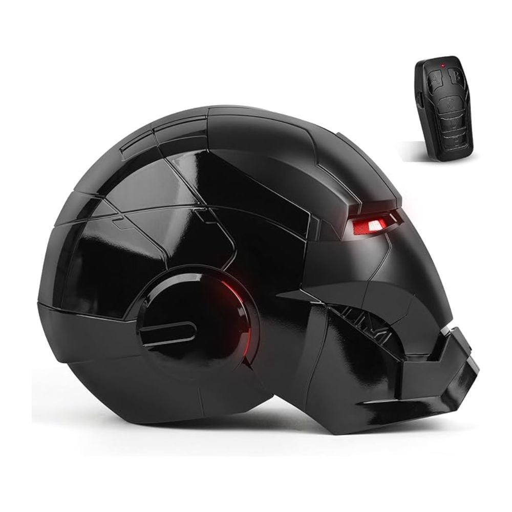 Iron-Man MK 5 Black Wearable Electronic Helmet: Voice & Remote Controlled