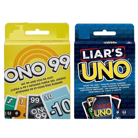 ONO 99 & Liar’s UNO Card Game Combo