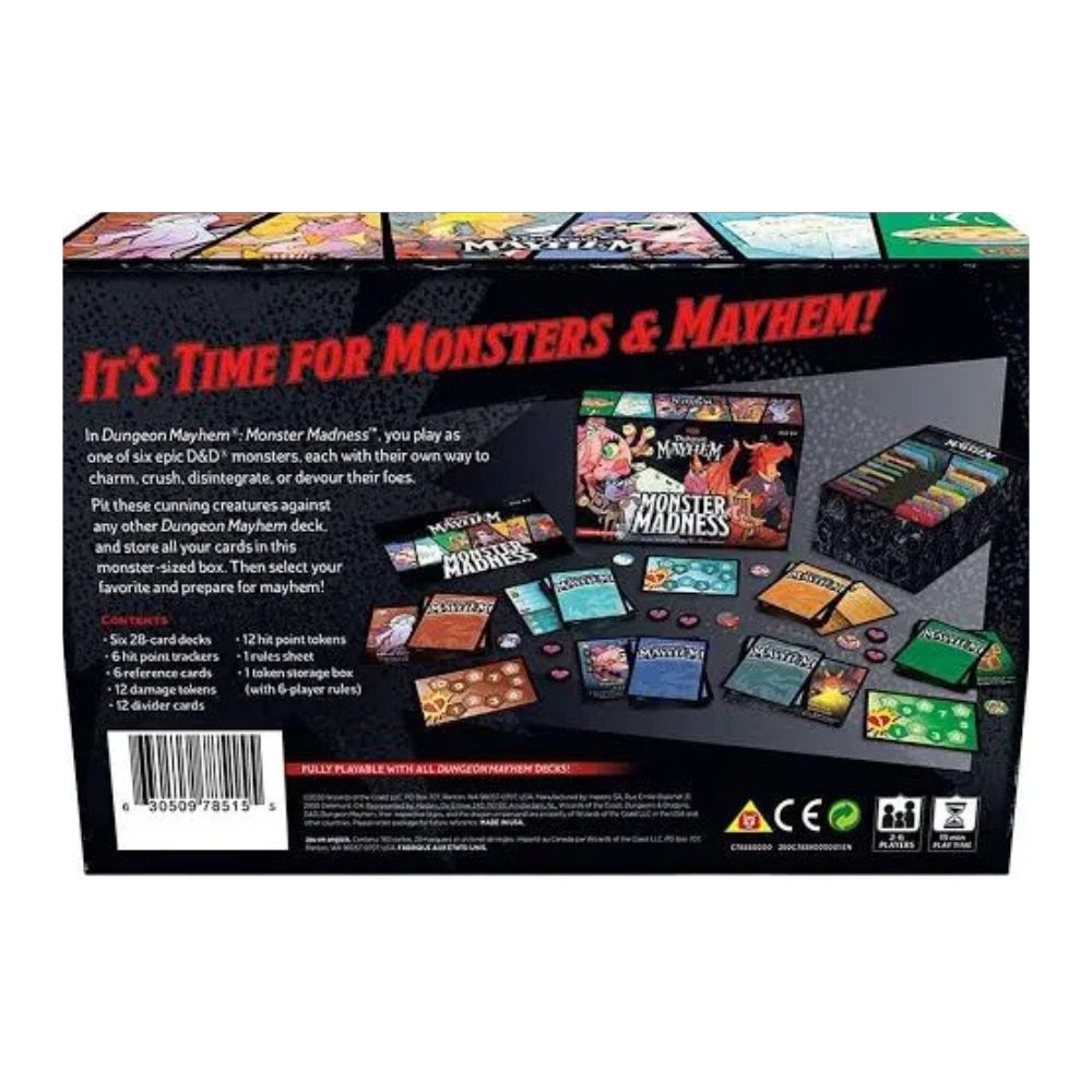 Dungeon Mayhem: Monster Madness Card Game