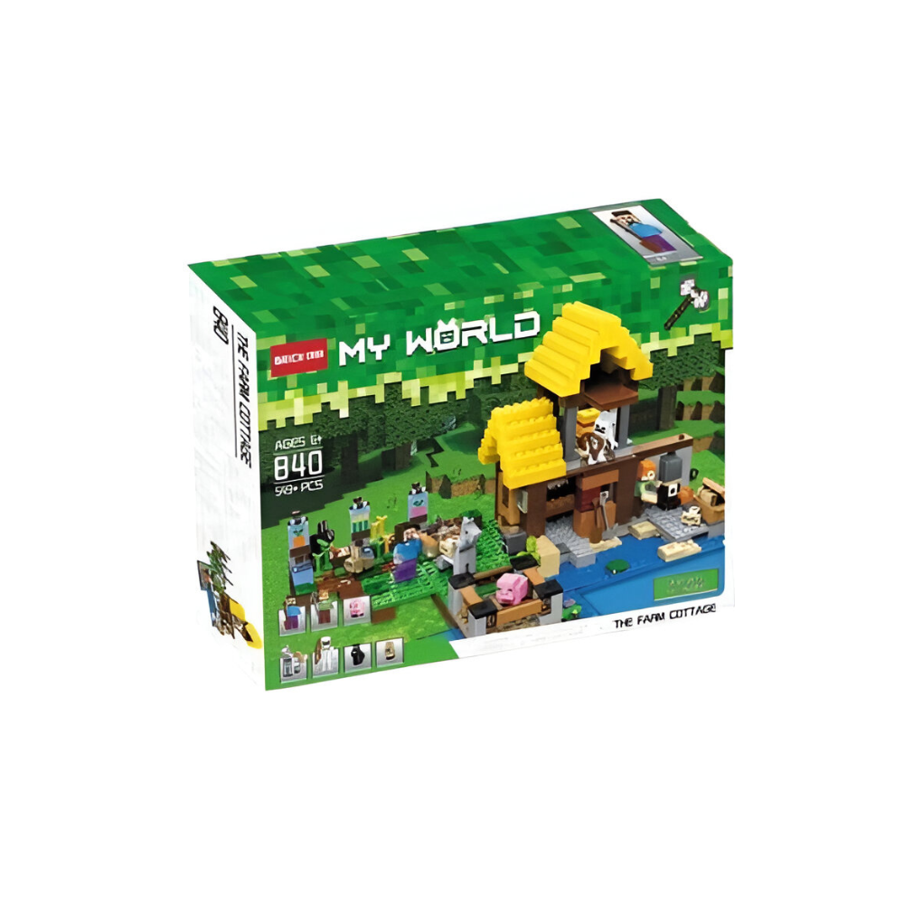Minecraft The Farm Cottage Building Lego Set