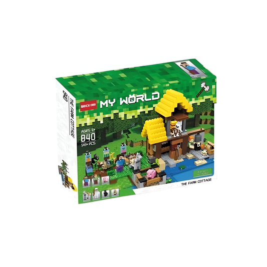 Minecraft The Farm Cottage Building Lego Set