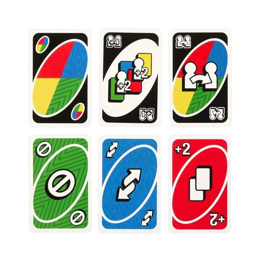 Uno Flex & Uno Teams Card Game Combo