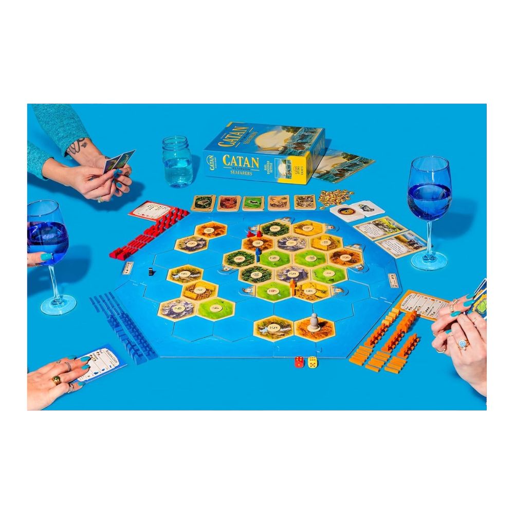 Catan + Catan Seafarers Combo Board Game