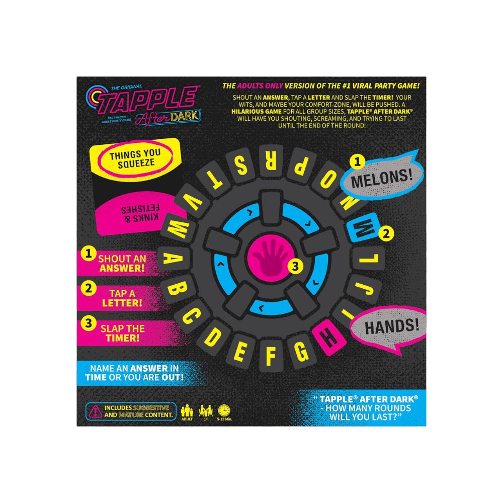 Tapple After Dark Board Game