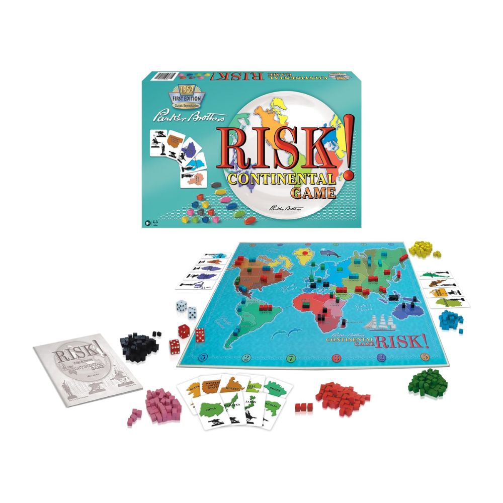 Risk: The 1959 Edition Continental Game