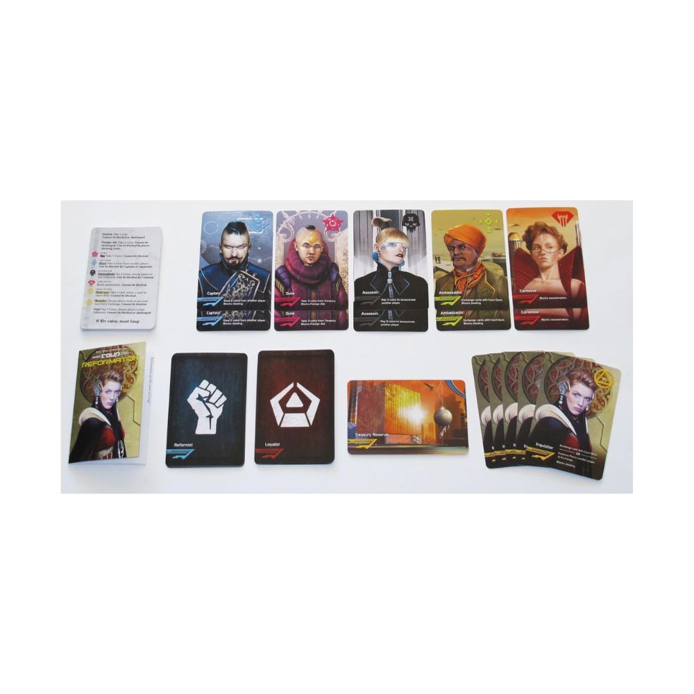 Coup Reformation Card Game