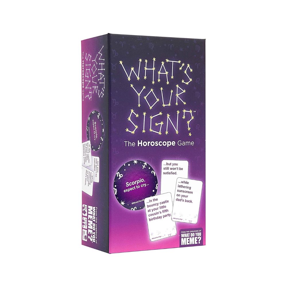 What’s your Sign Card Game