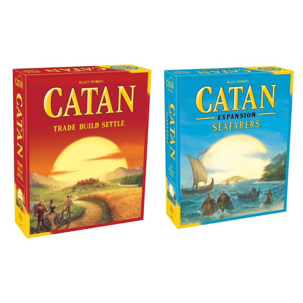Catan + Catan Seafarers Combo Board Game