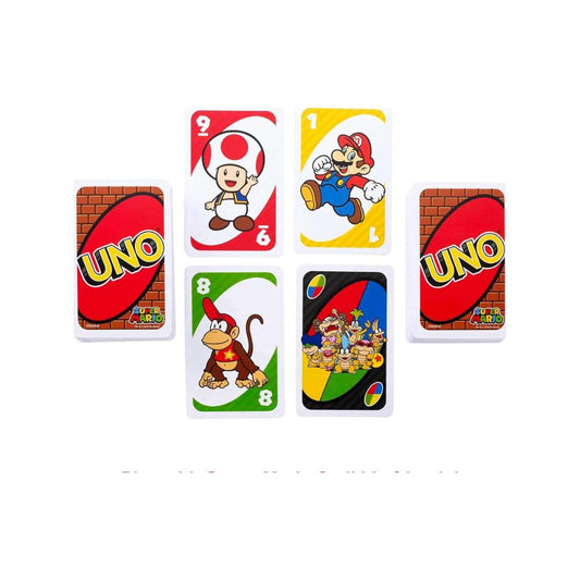 Uno Super Mario Card Game