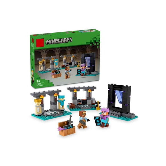 Minecraft Lego the Armory Building Kit – Adventure & Weapons Set
