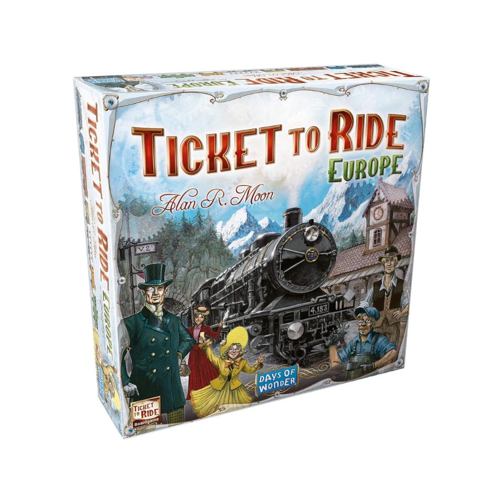 Ticket to Ride Europe Board Game
