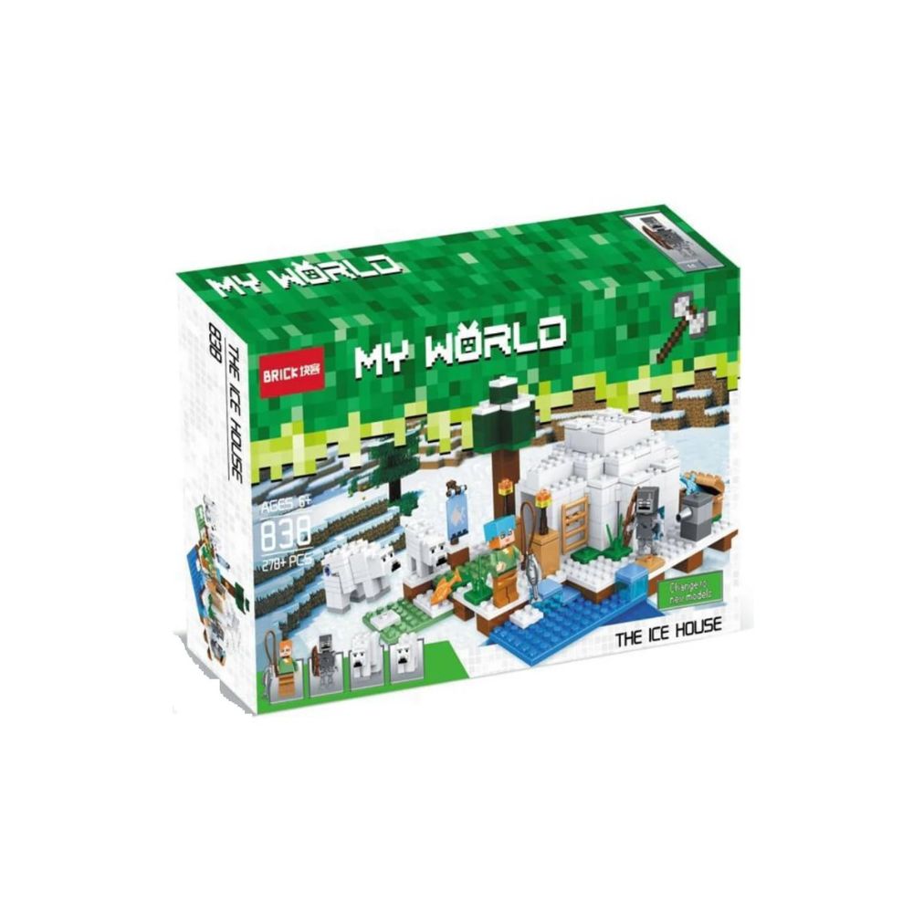 Minecraft Lego The Ice House – Building Blocks Set