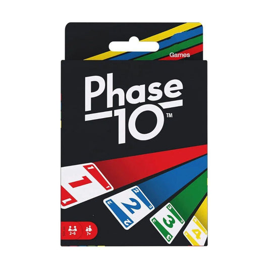 Uno Phase 10 Black Card Game