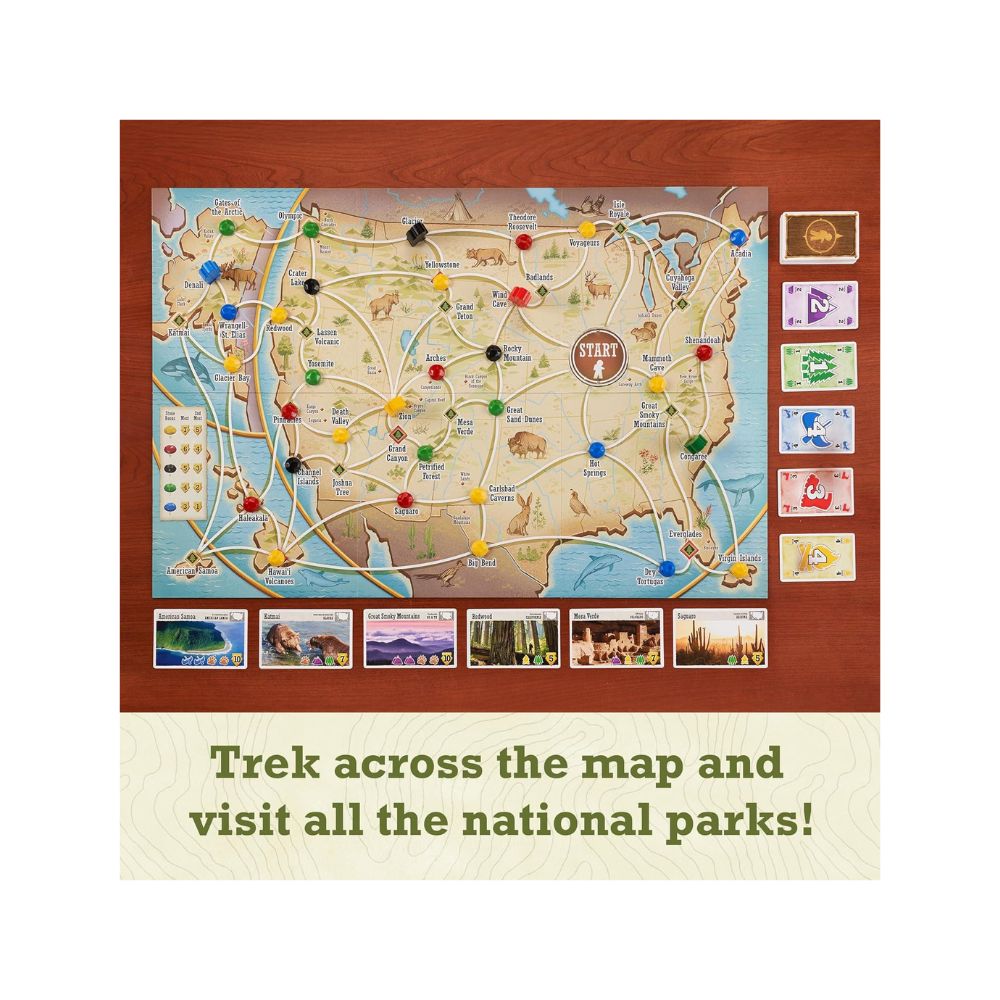Trekking The National Park Board Game