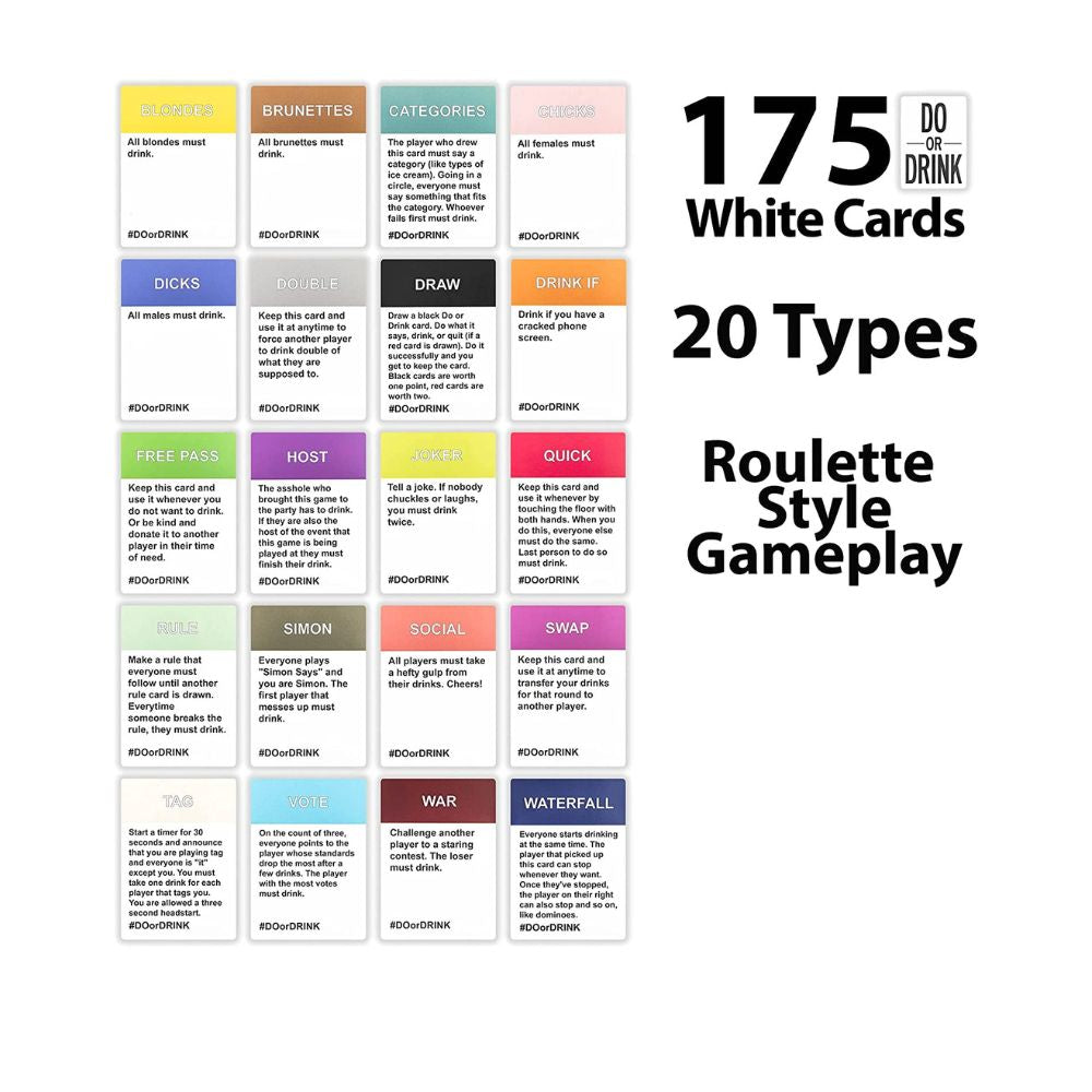 Do Or Drink Card Game