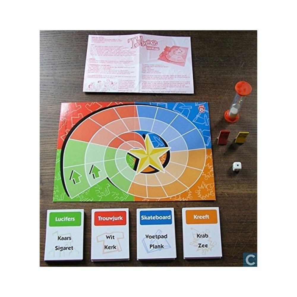 Taboo Board Game (White edition)