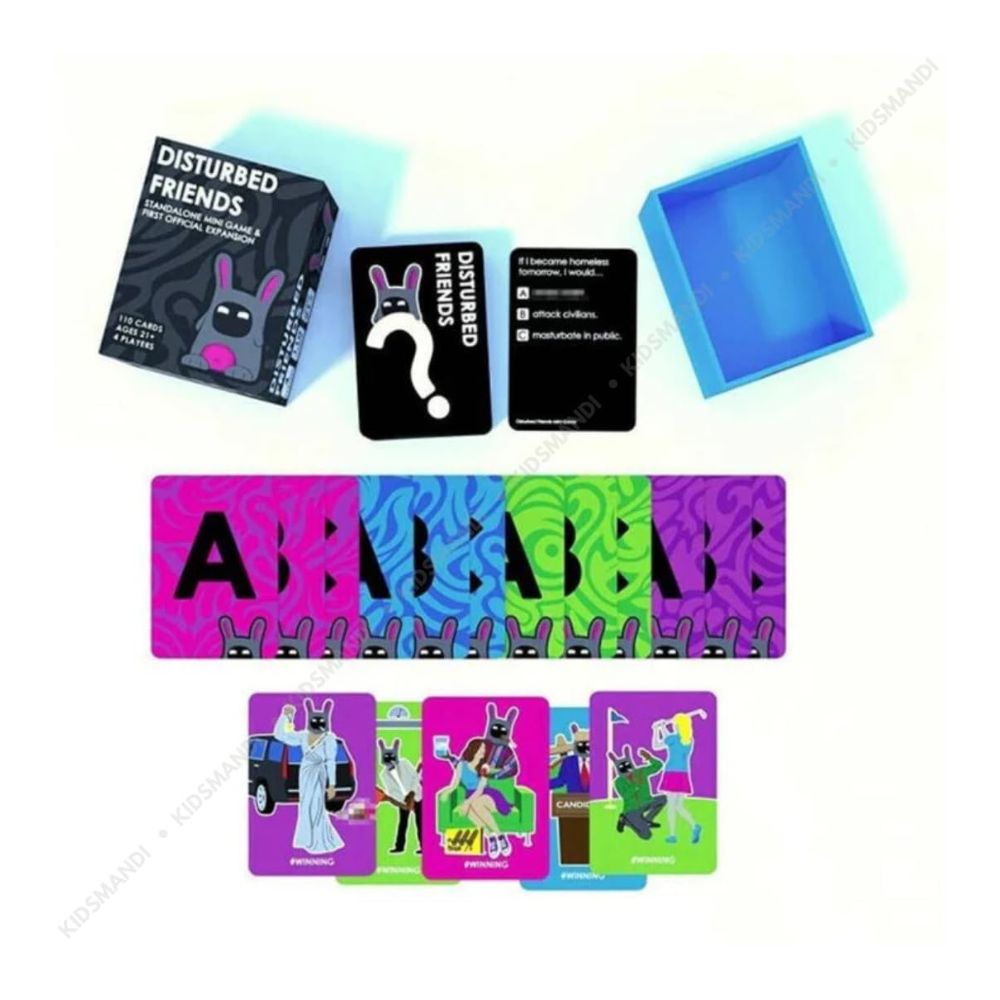 Disturbed Friends Card Game