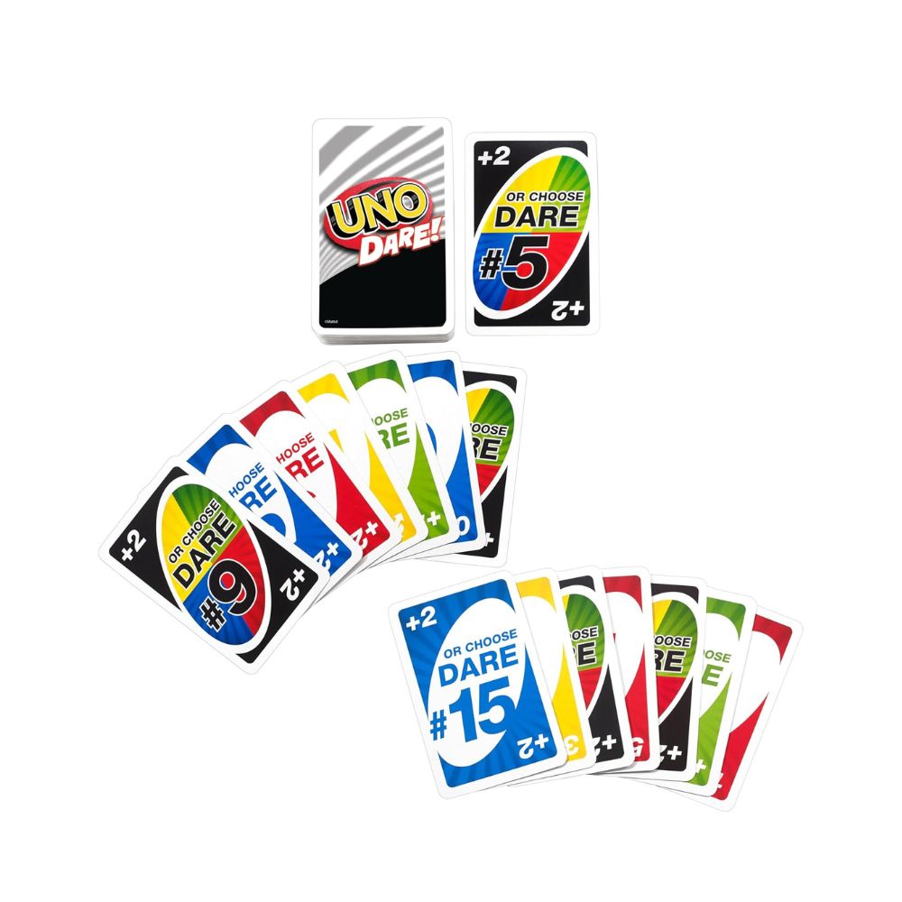 Ultimate UNO Party Combo – UNO Flex + UNO Teams + UNO No Mercy + UNO All Wild + UNO Dare + DOS