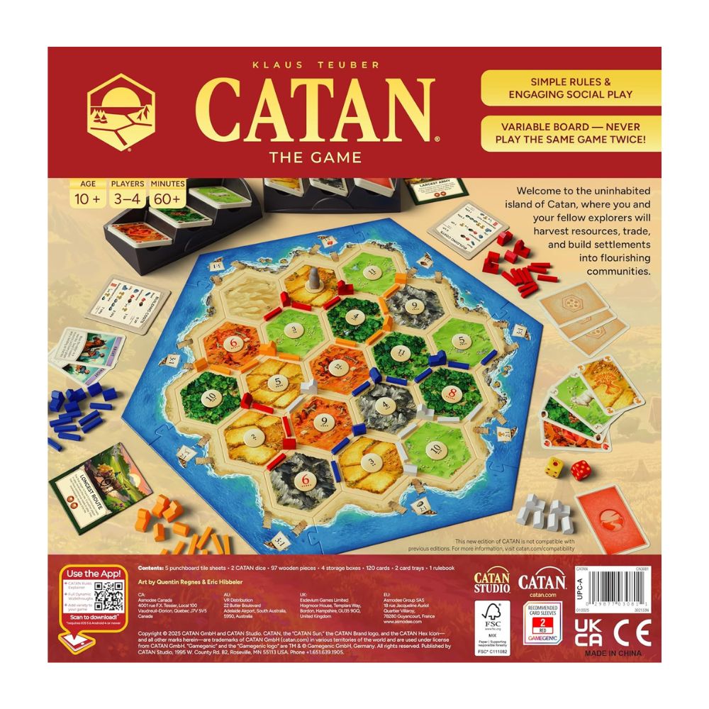 CATAN 6th Edition Board Game