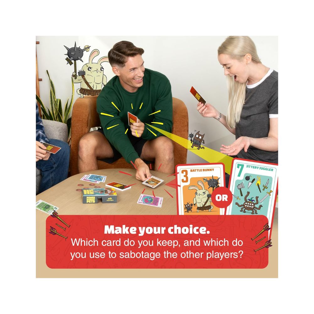 Power Hungry Pets Card Game
