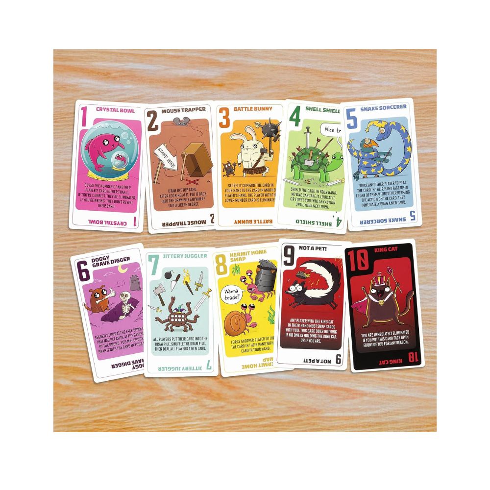 Power Hungry Pets Card Game