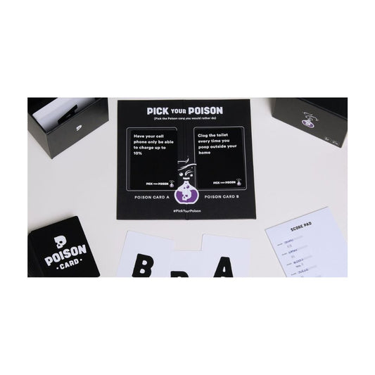Pick Your Poison Card Game💀