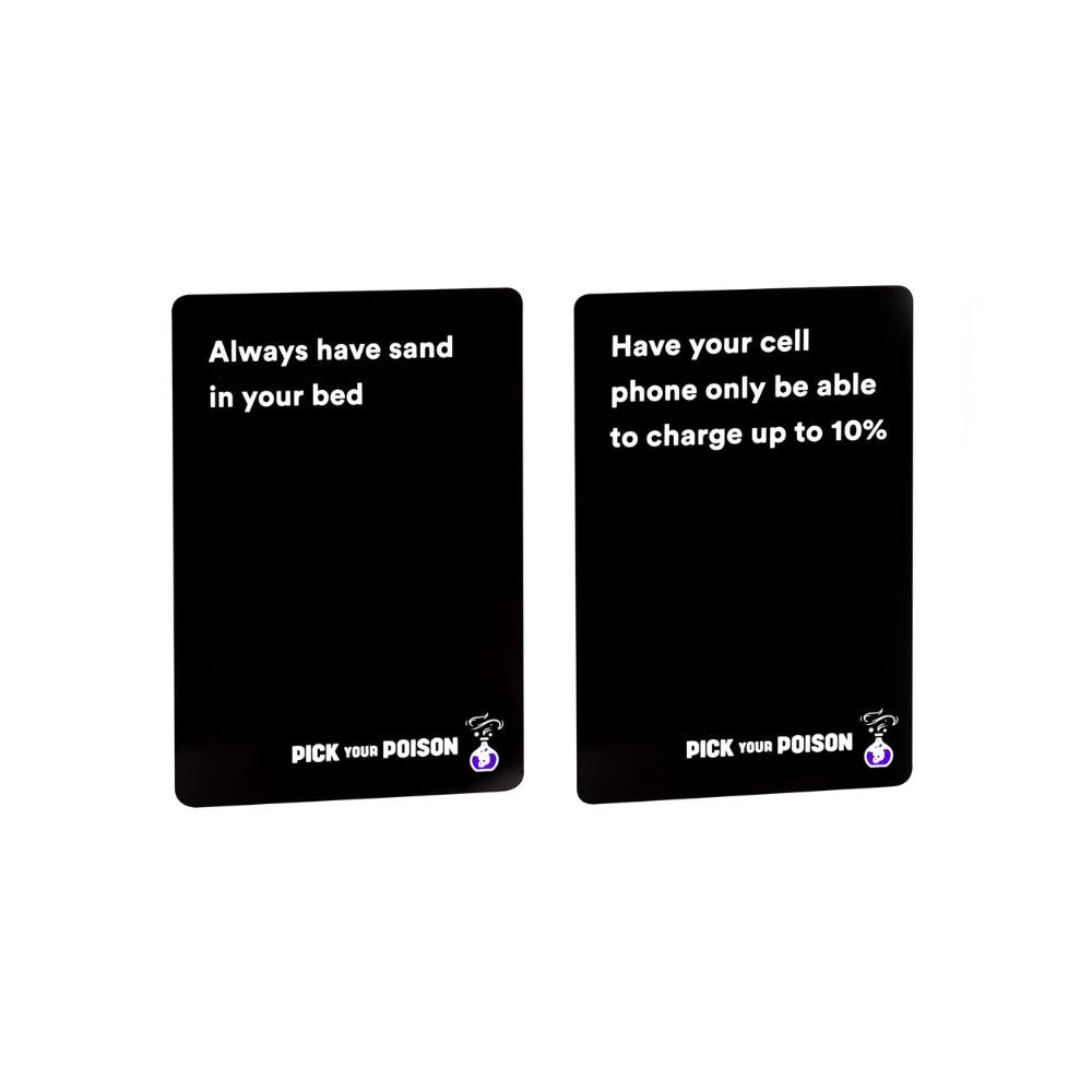 Pick Your Poison Card Game💀