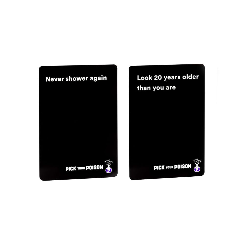Pick Your Poison Card Game💀