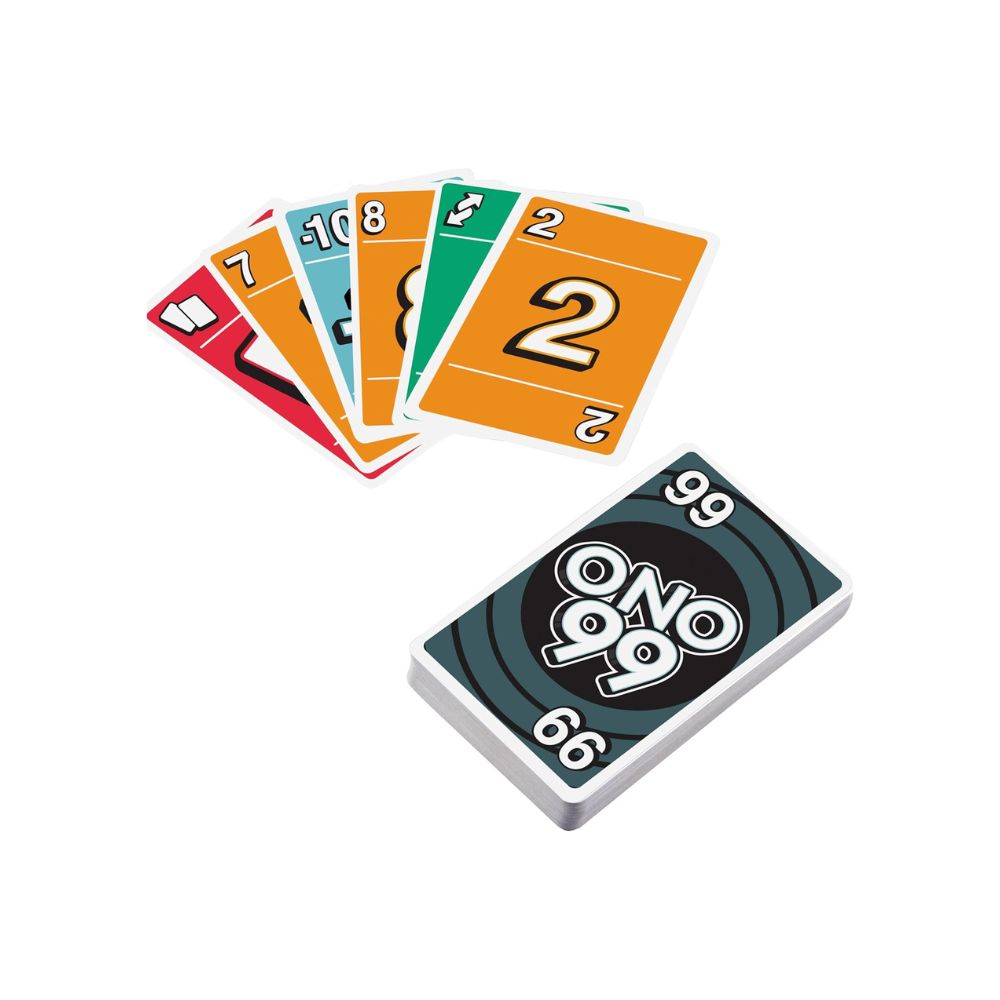 ONO 99 & UNO DOS Card Game Combo