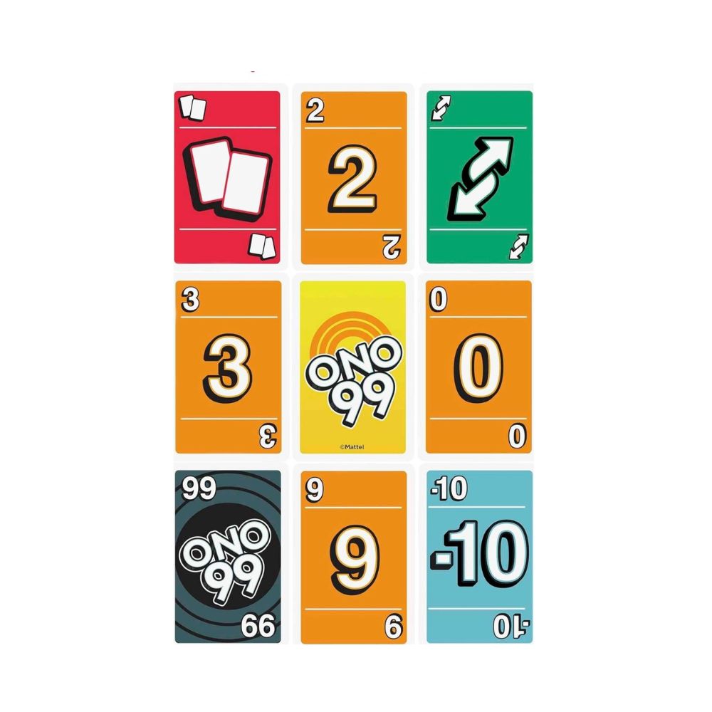 ONO 99 & Liar’s UNO Card Game Combo