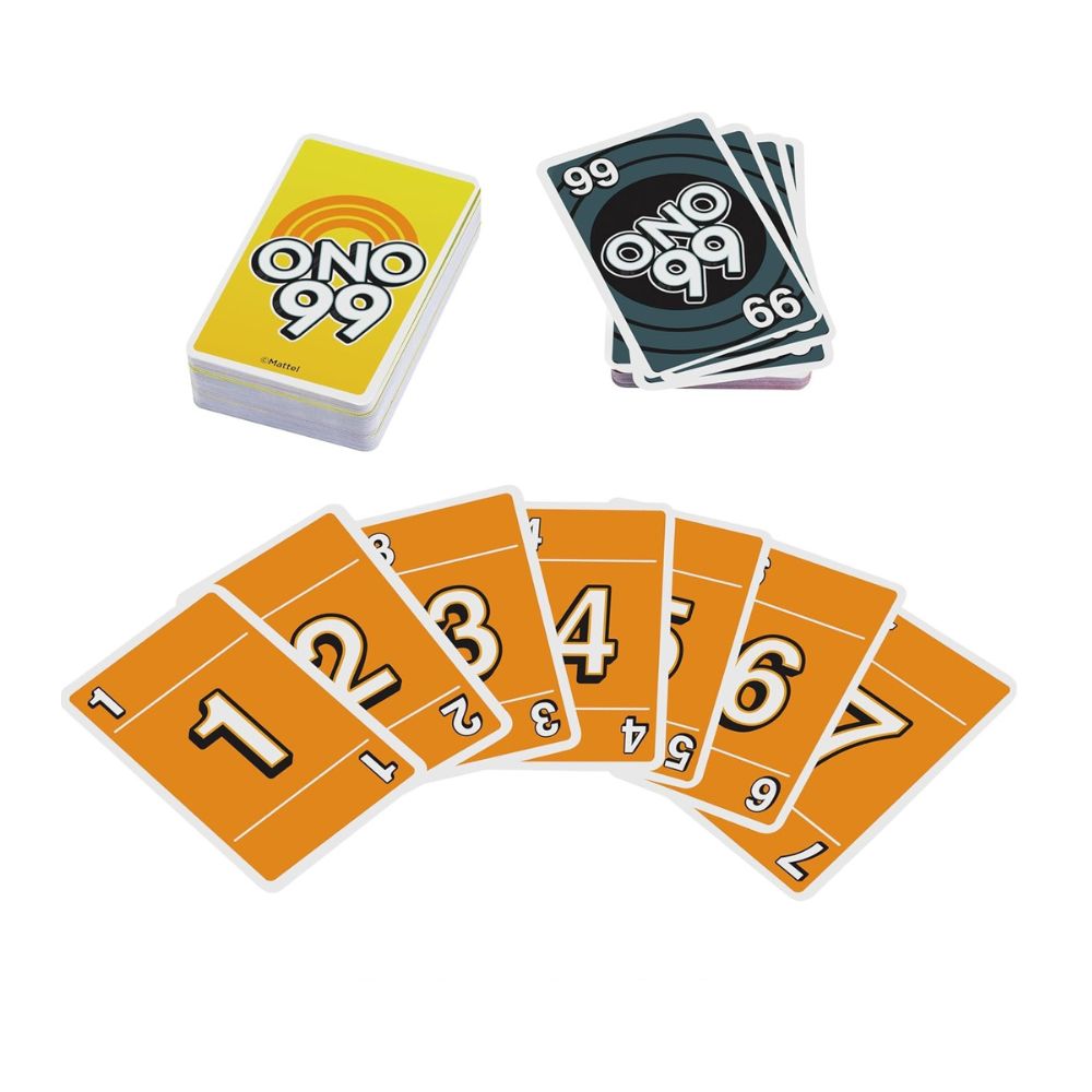 ONO 99 & UNO DOS Card Game Combo